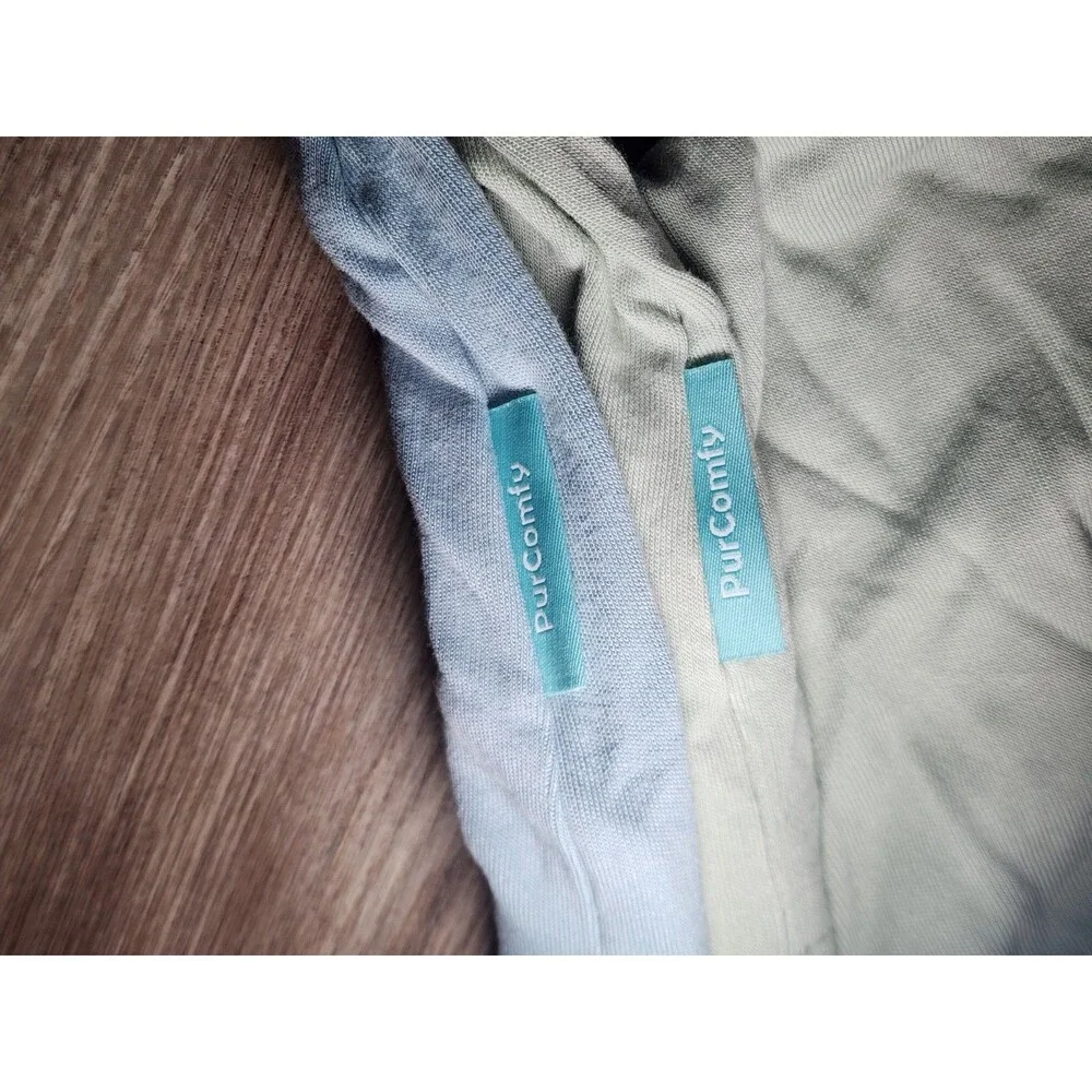 PurComfy LuxeDream Baby Sleep Sack Lot 2 Size 3-6 Months Sage Blue GUC
